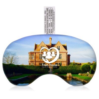 Branded Oval Shaped Eye Heat Pack from BMPM® with Full Colour Logo Print