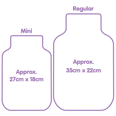 Branded Heat Pack - Bottle Shape (Full Colour) from BMPM®