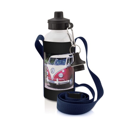 Branded Water Bottle Sling Holder from BMPM® with water bottle