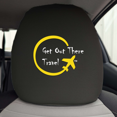 Custom Headrest Covers as Promotional Products. UK Made. No MOQ s