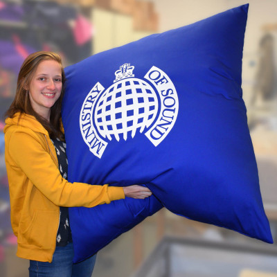 Branded Cushions - Any Shape &amp; Size Large Square from BMPM®