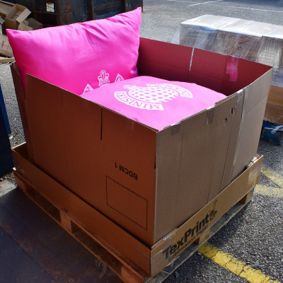 Branded Cushions - Any Shape &amp; Size Packaged for Delivery from BMPM®