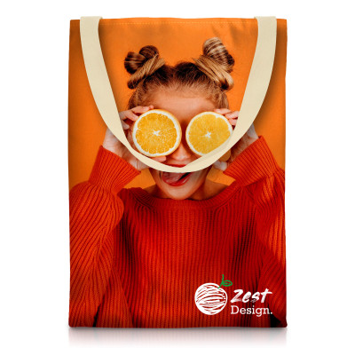 Branded Tote Bag - Full Colour Logo Print