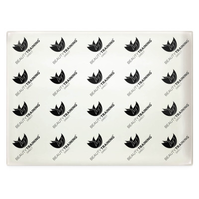 Branded Glass Nail Board with Full Colour Logo from BMPM ®