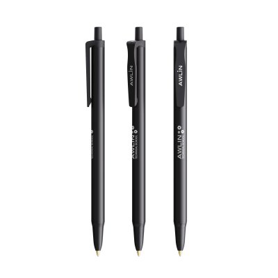Branded BIC® Clic Stic Softfeel® Ballpen in Black