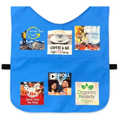 Branded Sports Caddy Press Bib (Full Colour) from BMPM®
