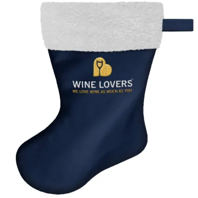 Luxury Bespoke Branded Christmas Stocking with Logo from BMPM®
