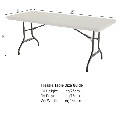 Printed Exhibition Tablecloth and Tressle Table from BMPM®