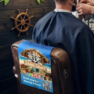 Brand Printed Paper Headrest Covers Full Colour from BMPM®