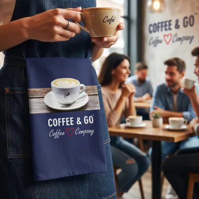 Brand Printed Cotton Tea Towel Full Colour Print from BMPM®
