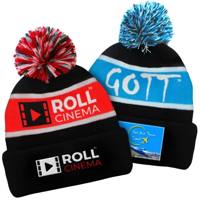 Brand Knitted Bobble Hat from BMPM®