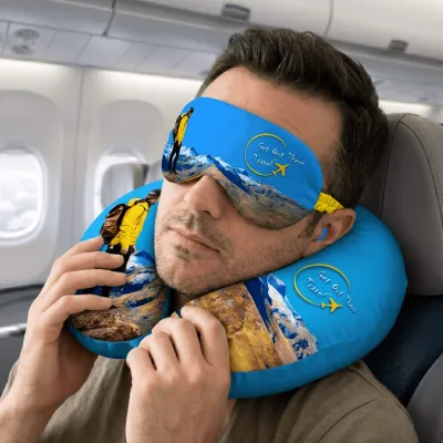Custom Branded Eye Mask with Full Colour Print from BMPM®