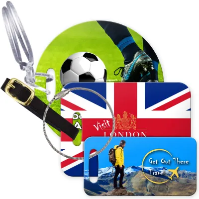 Custom Luggage Tags (Full Colour) from BMPM®