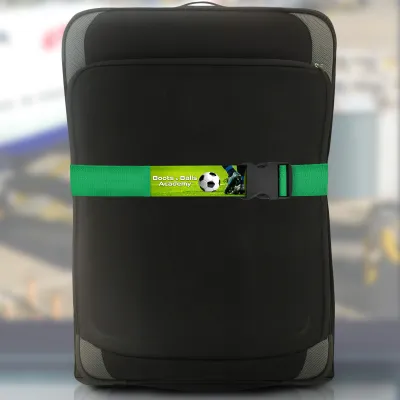 Branded Luggage Straps with Full Colour Print from BMPM®