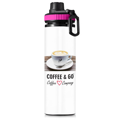 Aluminium White (Pink Top) 850ml