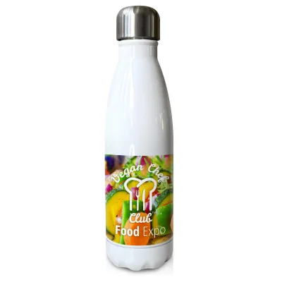 Double Walled (White Stainless Steel 500ml)