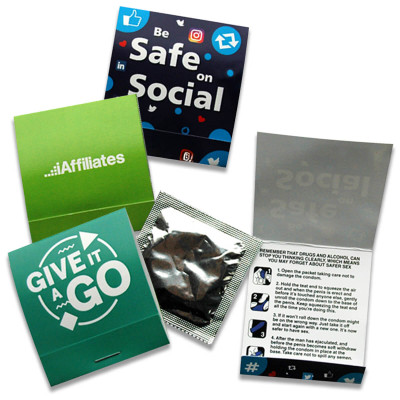 (Digital Printed Matchbook)