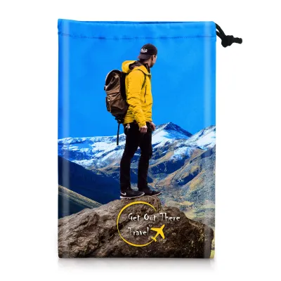 (10cm x 5cm) Mock Suede Polyester Fabric with Loop & Clip (Metal 25mm)