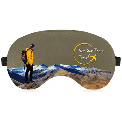 (18cm x 11cm) (Chocolate) Luxury Cotton Fabric - Adjustable with Elastic (Black)