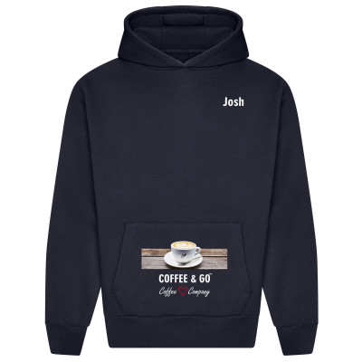 Medium (Navy Blue) Polycotton Fabric 440gsm (Signature Hoodie)