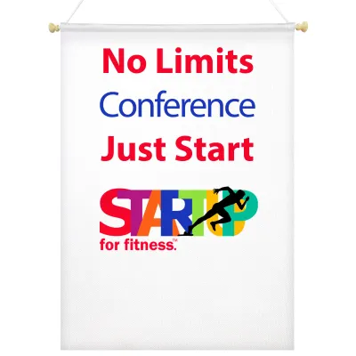 - Bespoke Size (Up to 100cm x 70cm) Water Resistant Polyester Fabric Finished with Wooden Pole with End Caps & 100cm Hanging String - Rectangle With Straight End