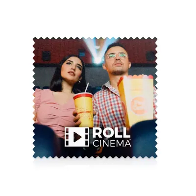 Square (30cm) Polyester (Hand Cut to Shape with Zig Zag Edges)