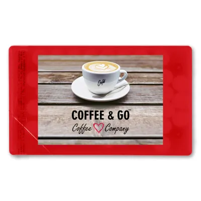 Mint Card (79mm x 48mm) Red