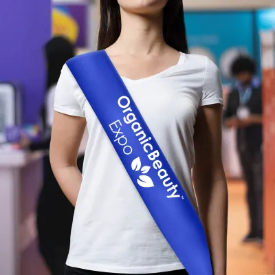 (180cm x 10cm) Royal Blue - Satin