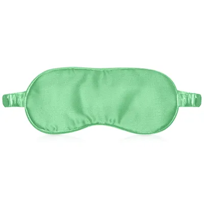 (20cm x 9cm) Emerald Green - Satin Matching Fabric Covered Elastic Fastening