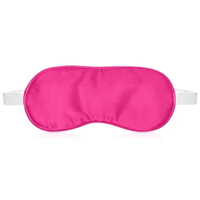 (20cm x 9cm) Pink - Satin - White Elastic Fastening