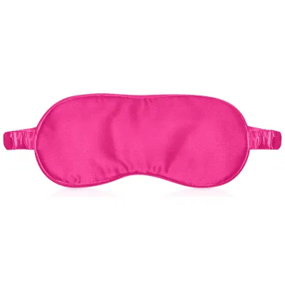 (20cm x 9cm) Pink - Satin Matching Fabric Covered Elastic Fastening