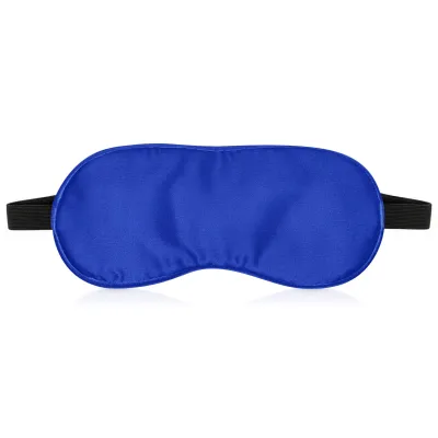 (20cm x 9cm) Royal Blue - Satin - Black Elastic Fastening