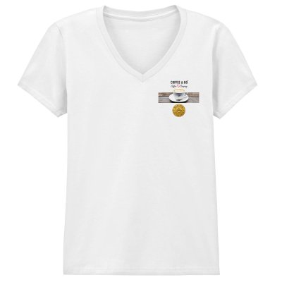 (Medium) - White Cotton Fabric 144gsm (Womens Soft Style V)