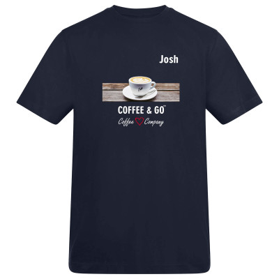 (2XL) - Navy Blue Cotton Fabric 150gsm (150T)