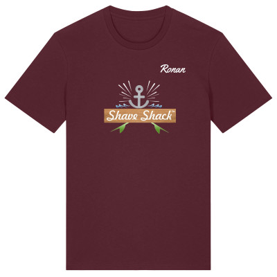 (Large) (Burgundy) Organic Cotton 155gsm (Iconic Crafter)