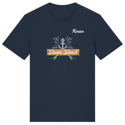 (3XL) (Navy Blue) Organic Cotton 155gsm (Iconic Crafter)