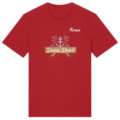 (XL) (Red) Organic Cotton 155gsm (Iconic Crafter)
