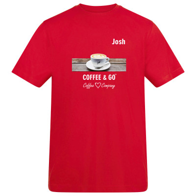 (3XL) - Red Cotton Fabric 150gsm (150T)