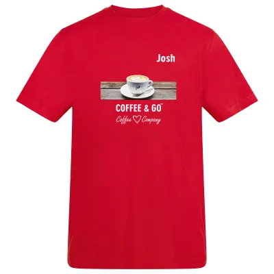 (4XL) - Red Cotton Fabric 150gsm (150T)