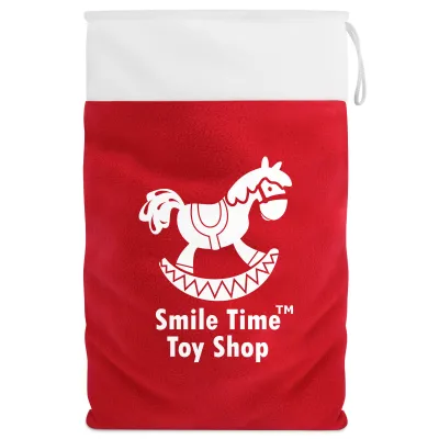 (50cm) - Red Fleece Fabric