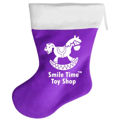 - Medium (45cm tall x 30cm wide) - Purple Fleece Fabric