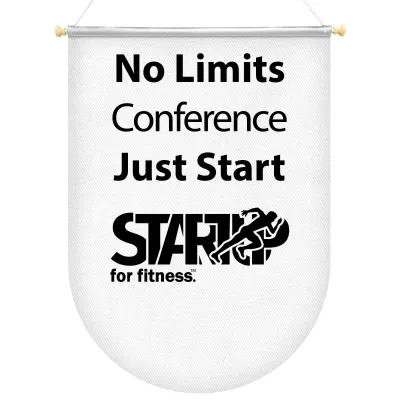 - Bespoke Size (Up to 100cm x 70cm) - White Cotton Fabric Finished with Wooden Pole with End Caps & 100cm Hanging String - Rectangle With Circle Curved End