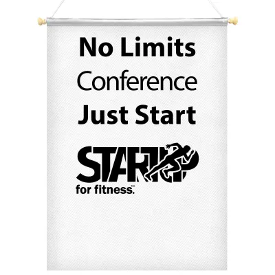 - Bespoke Size (Up to 100cm x 70cm) - White Cotton Fabric Finished with Wooden Pole with End Caps & 100cm Hanging String - Rectangle With Straight End