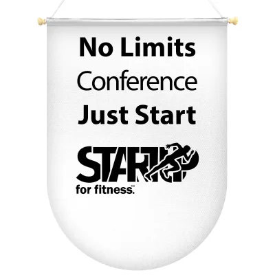 - Bespoke Size (Up to 100cm x 70cm) - White Polycotton Fabric Finished with Wooden Pole with End Caps & 100cm Hanging String - Rectangle With Circle Curved End