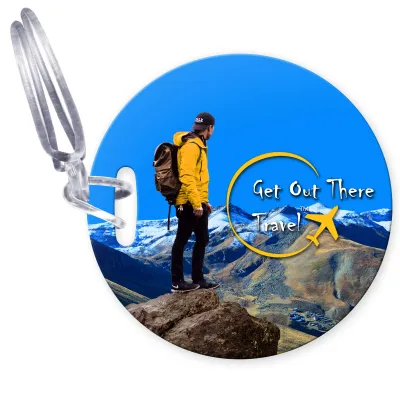 (10cm Circle) with Clear Loop