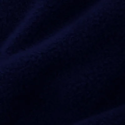 (1m Length) - Navy Blue Fleece Fabric