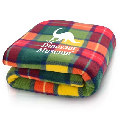 100cm x 70cm - Tartan Fleece Fabric