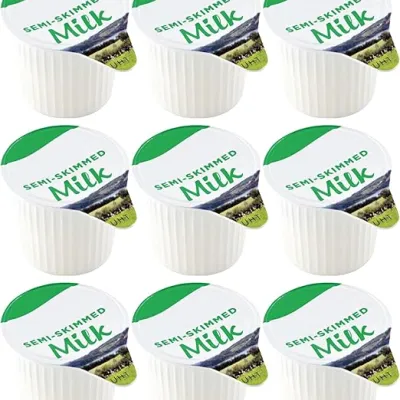 Milk Pods (Semi-Skimmed) 12ml (Pack of 120) 120 Day Shelf Life