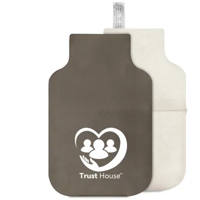 (27cm) - Chocolate Luxury Cotton Fabric (Unscented) With Removable Cover (Pillow Case + Overlocking Inside)