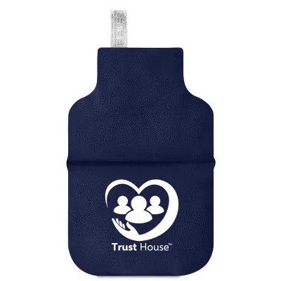 (35cm) - Navy Blue Fleece Fabric Scented with Organic Lavender